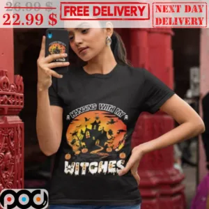 Hanging With My Witches Halloween 2023 Shirt