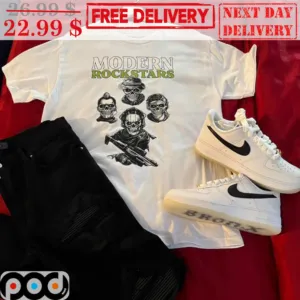 Modern Rockstars Soldier Skull Mask Shirt