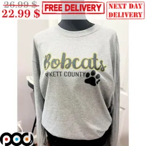 Bobcats Pickett County Paws Shirt