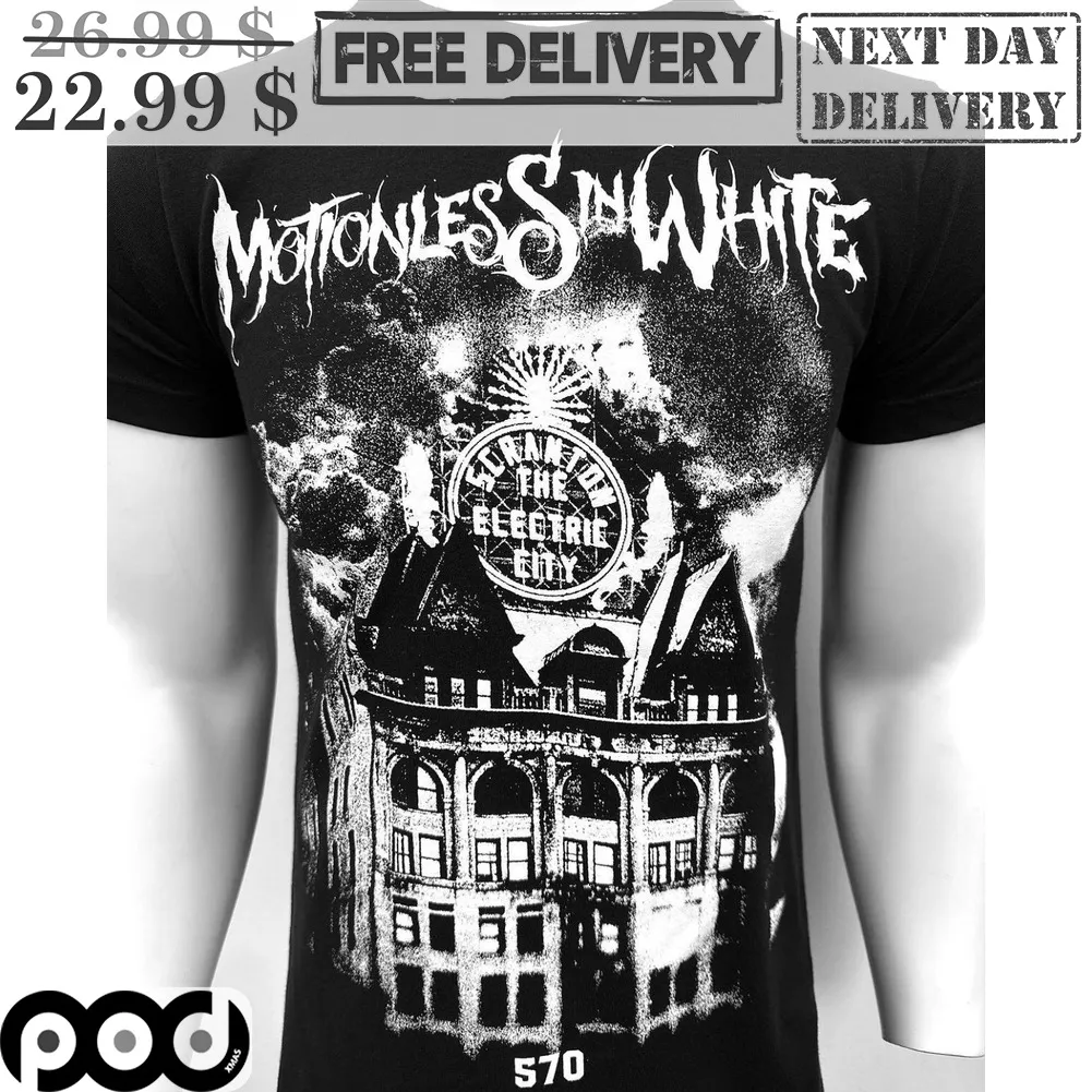 Motionless in White Scranton The Electric City 570 Shirt