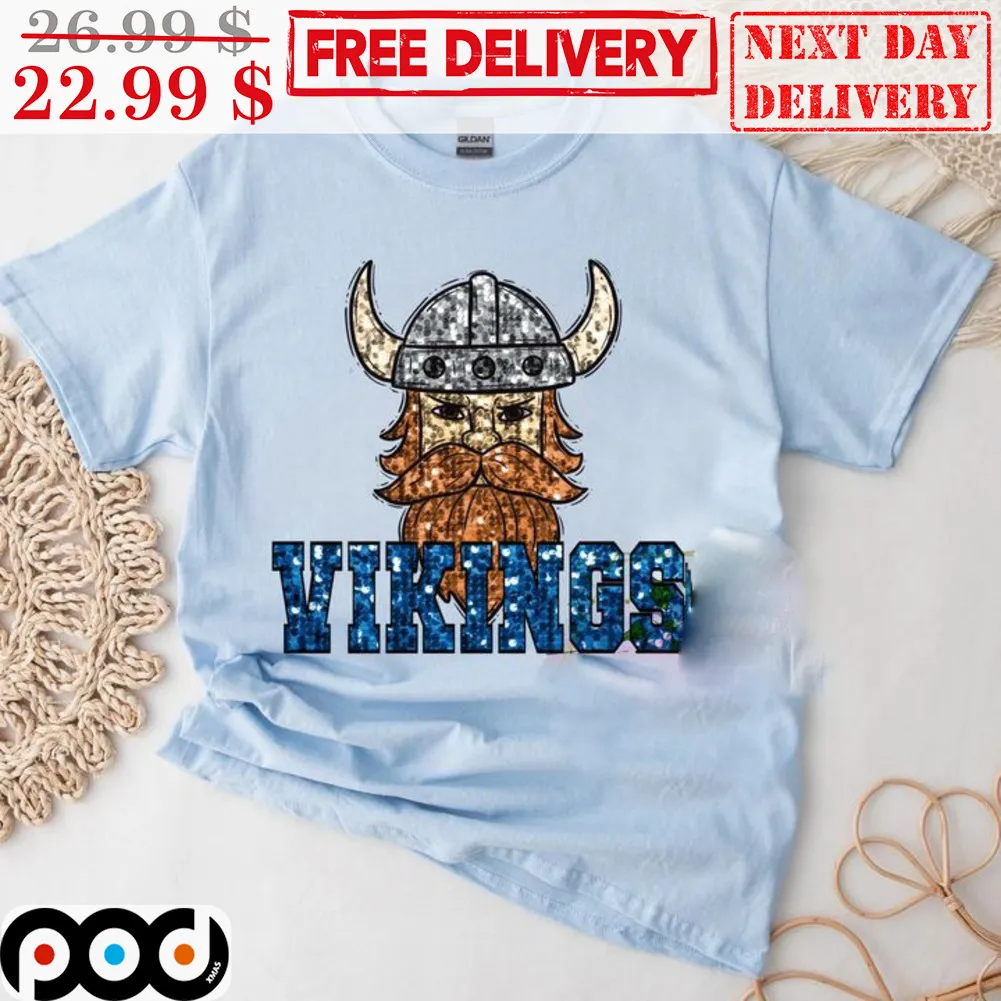 Minnesota Vikings Mascot NFL Shirt