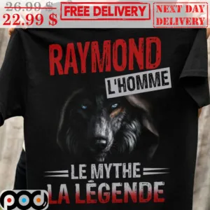 Wolves Raymond L'Homme Le Mythe La Legende Vintage Shirt