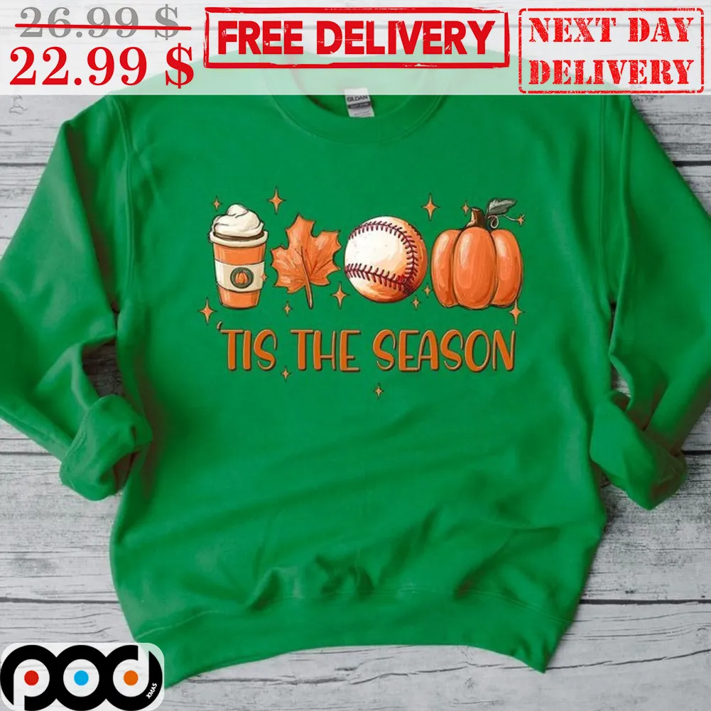 Tis The Season Baseball Halloween 2023 Shirt