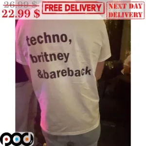 Teachno Britney And Bareback Shirt