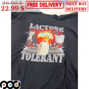 Lactose Tolerant Milk Cow Shirt