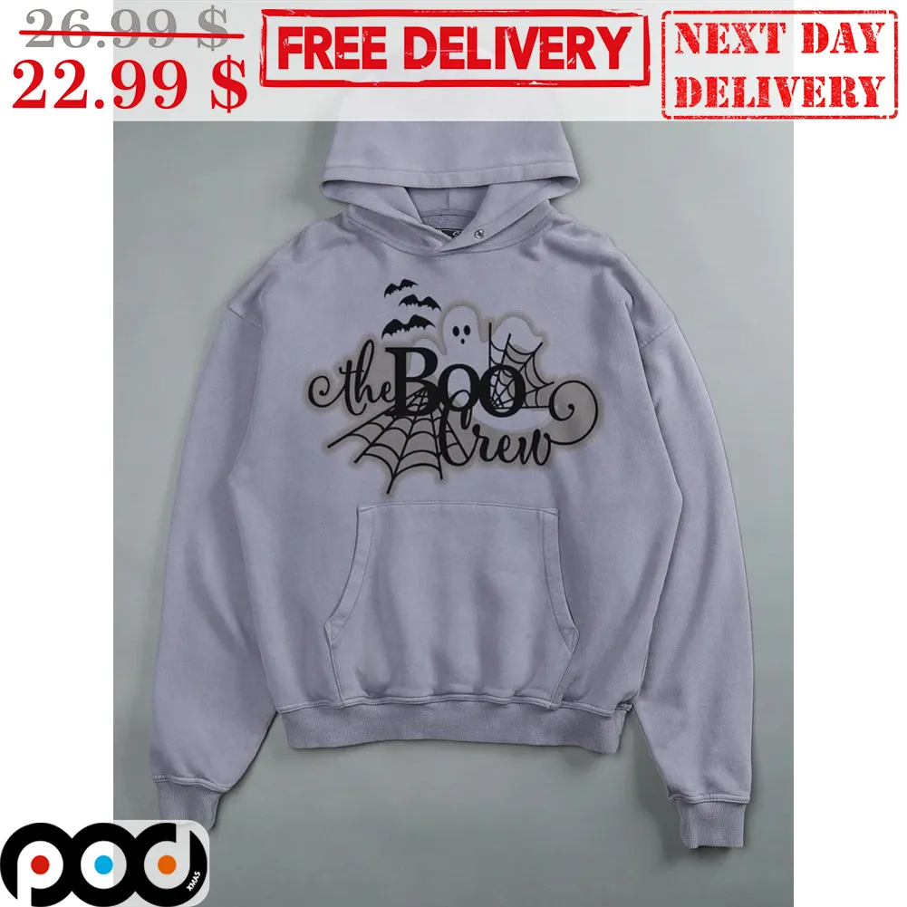 The Boo Crew Spider Web Halloween Shirt