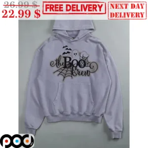 The Boo Crew Spider Web Halloween Shirt