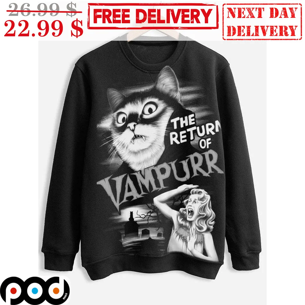 The Return Of Vampurr Halloween 2023 Horror Shirt