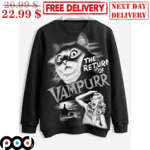 The Return Of Vampurr Halloween 2023 Horror Shirt