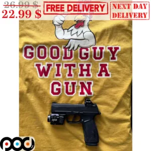 Chicken Good Guy With A Gun Shirt