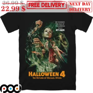 Halloween 4 The Return Of Michael Myers Horror Halloween 2023 Shirt