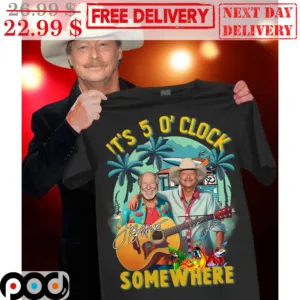 Jimmy Buffett It's 5 O'clock Somewhere Summer Signature Shirt