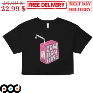 Milk Box Cowboy Tears Fresh Sovelted Shirt