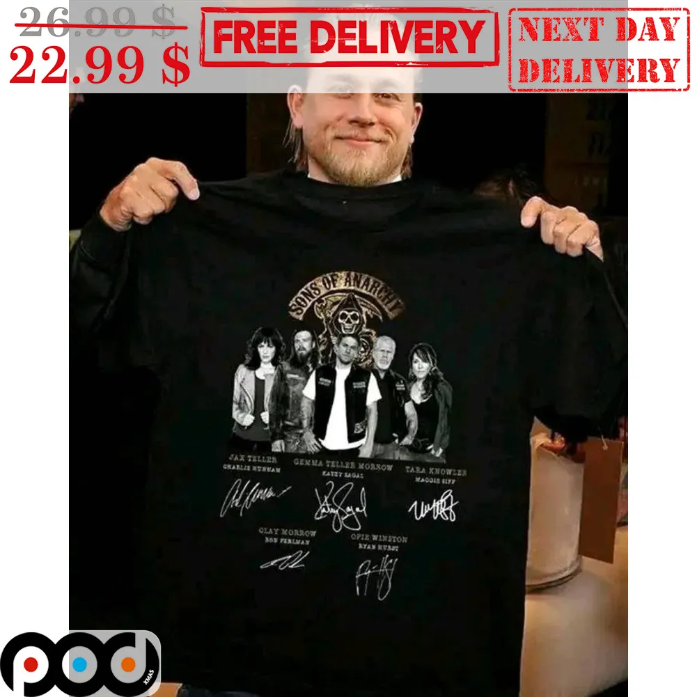 Sons Of Anarchy Characters Signature Shirt