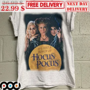 It's Just A Bunch Hocus Pocus Halloween 2023 Vintage Shirt