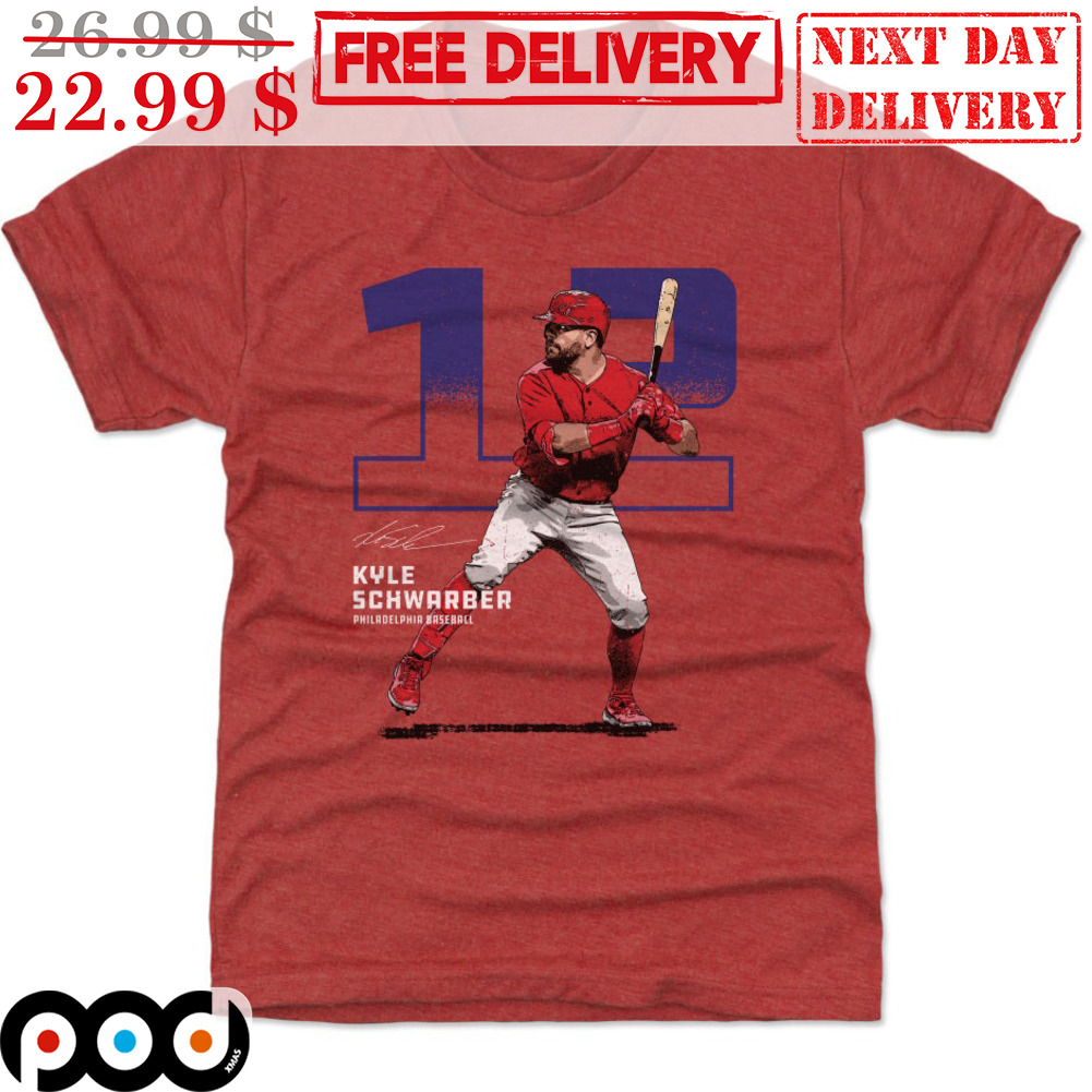 Get Schwarber 12 Kyle Schwarber Philadelphia Phillies MLB Signature Shirt  For Free Shipping • Custom Xmas Gift