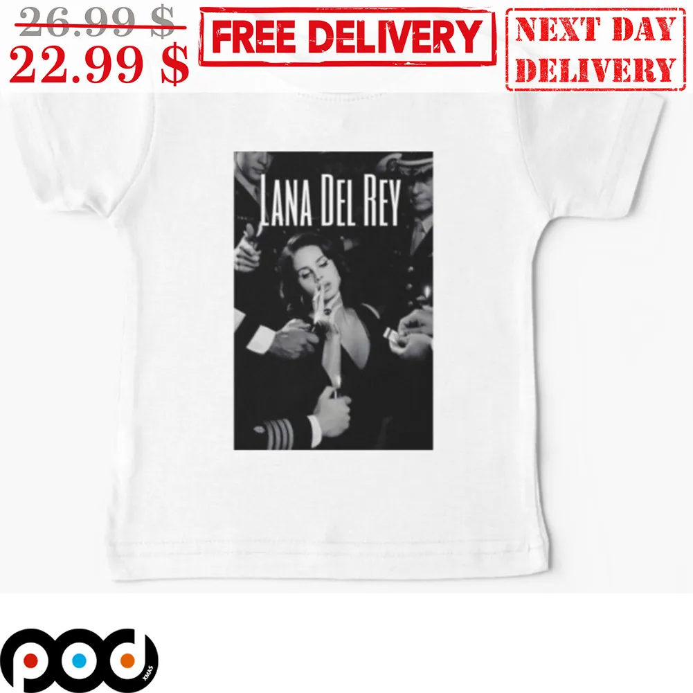 Lana Del Rey Smoking Shirt