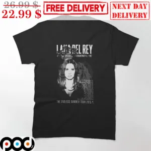 Lana Del Rey The Endless Summer Tour 2015 Albums Shirt