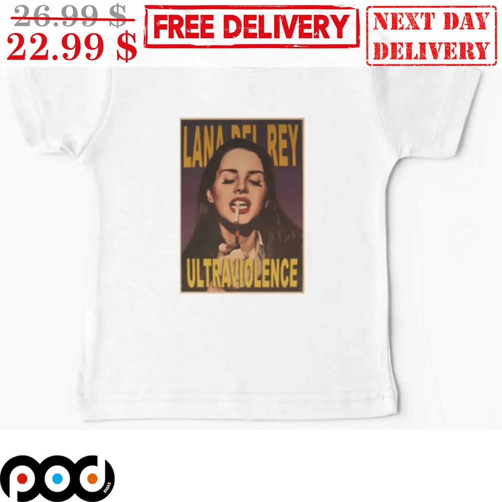 Lana Del Rey Ultraviolence Smoking Shirt