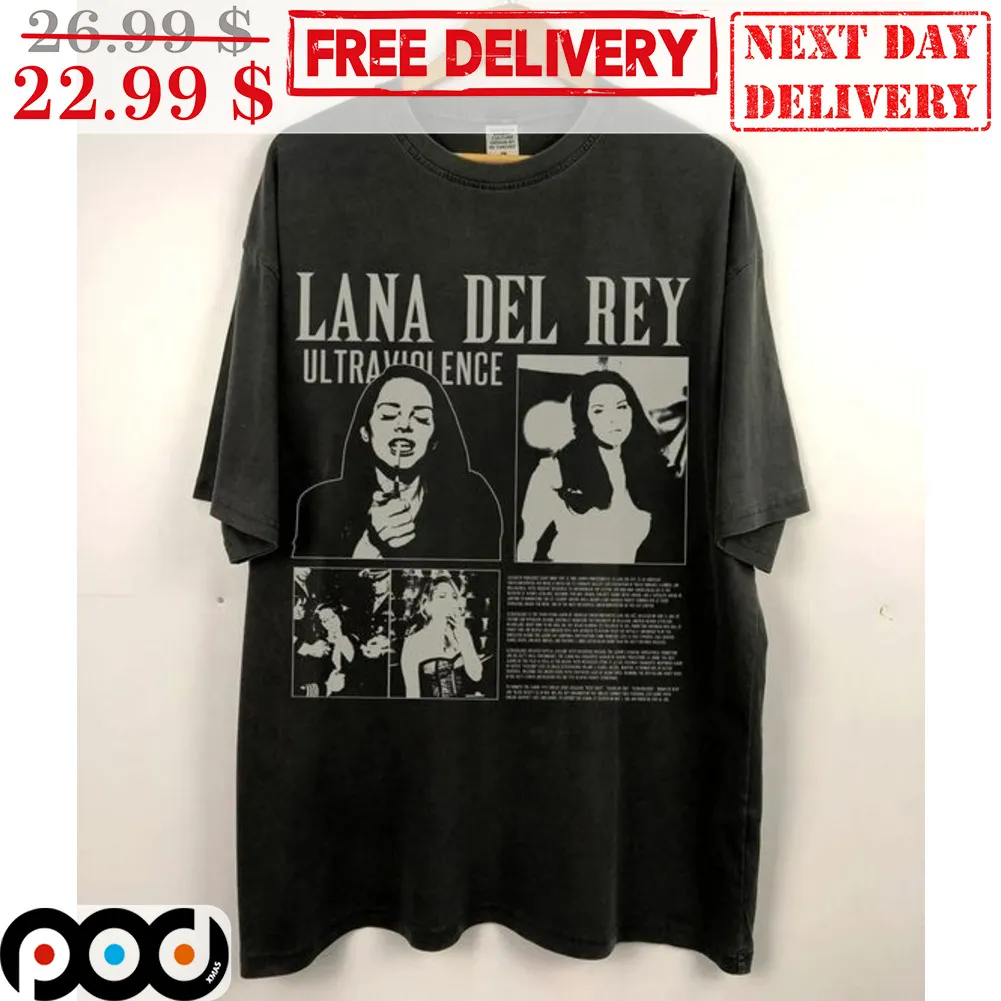 Lana Del Rey Ultraviolence Smoking Vintage Shirt