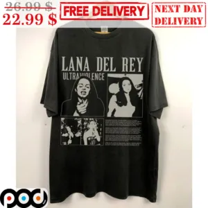Lana Del Rey Ultraviolence Smoking Vintage Shirt