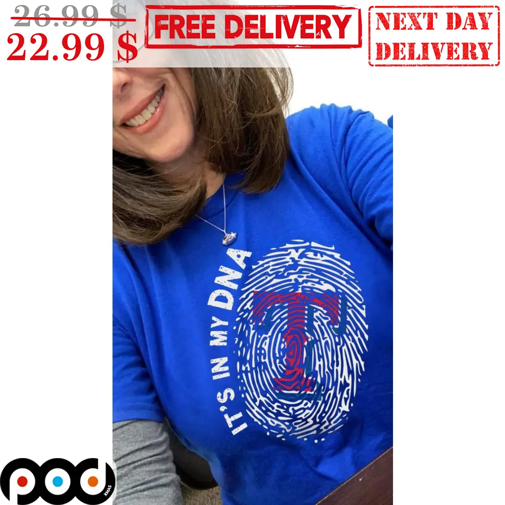 It's In My DNA Tennessee Titans Fingerprint NFL Shirt