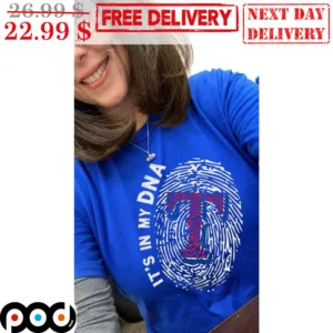 It's In My DNA Tennessee Titans Fingerprint NFL Shirt