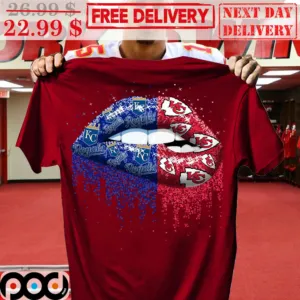 Lip Kansas City Royals Kansas City Chiefs NFL MLB Shirt