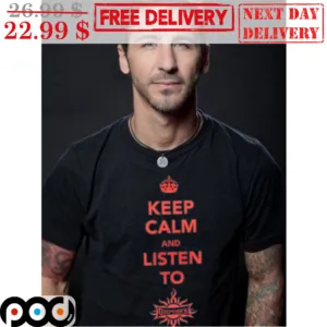 Crown Keep Calm And Listen To Godsmack shirt