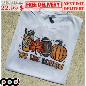 Tis The Season Pumpkin Halloween Shirt