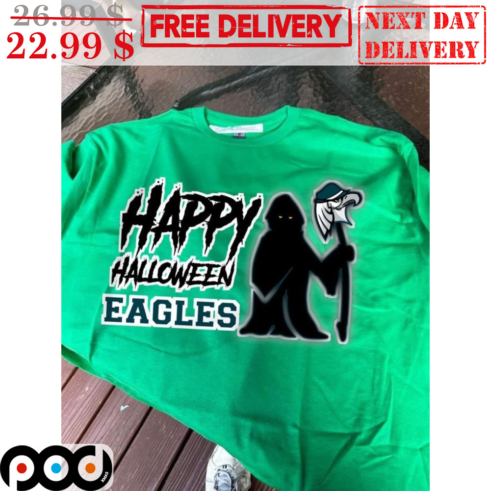 Pumpkin Philadelphia Eagles Football T-Shirt Halloween Sweatshirt