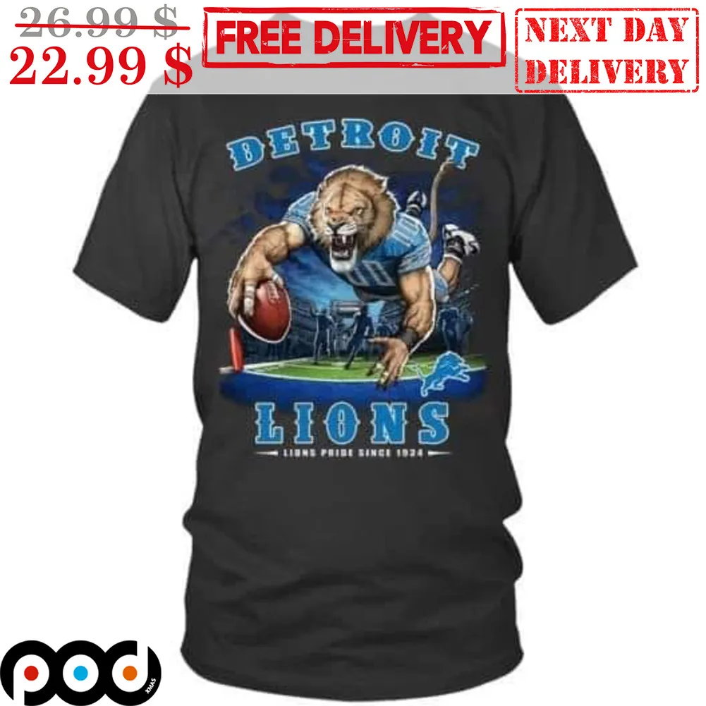 Detroit Lions Lions Pride Since 1924 NFL Shirt
