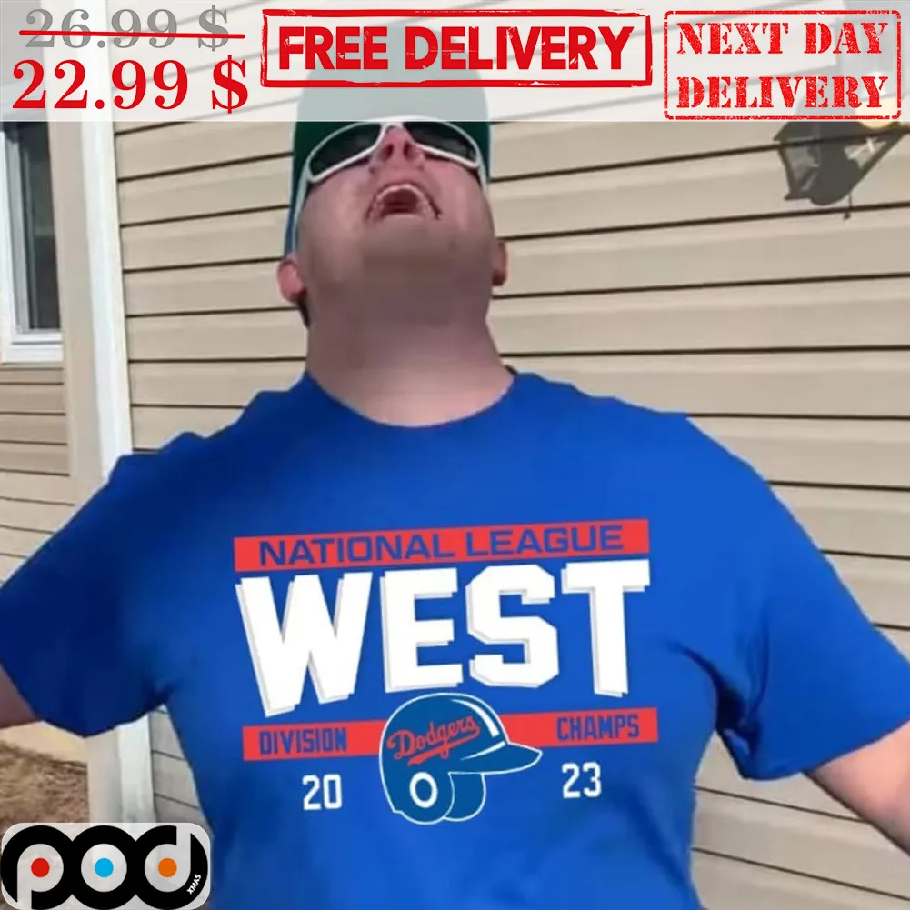 National League West Division Champs 2023 Los Angeles Dodgers MLB Shirt