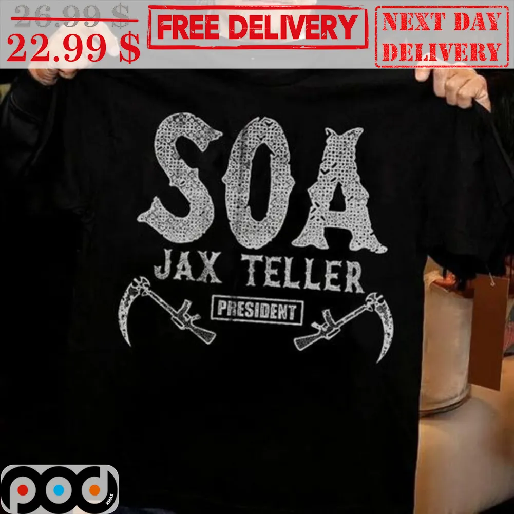 Sickle Gun SOA Jax Teller President Shirt