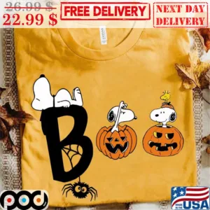 Snoopy Boo Pumpkin Halloween 2023 Shirt