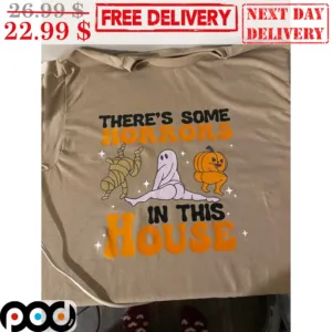 Twerk There's Some Horrors In This House Halloween 2023 Shirt