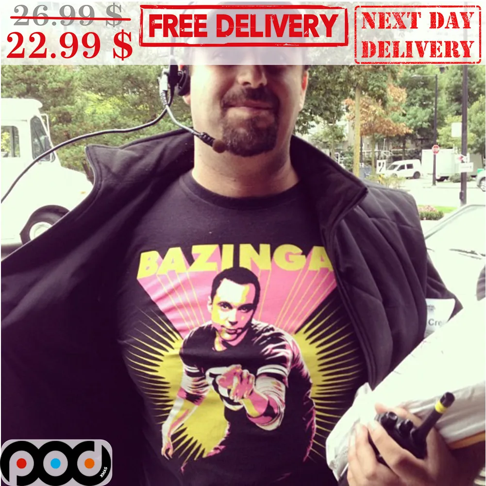 Euglossa Bazinga The Big Bang Theory Vintage Shirt