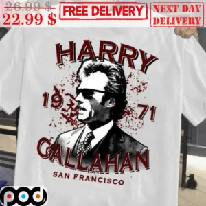 Clint Eastwood Harry Callahan 1971 San Francisco Shirt