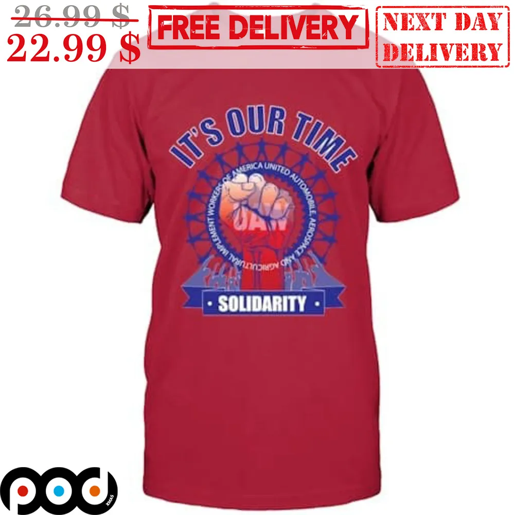 Fist It's Our Time Solidarity Shirt