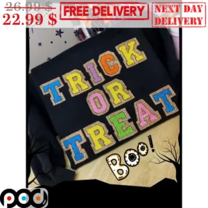 Trick Or Treat Colorful Halloween 2023 Shirt