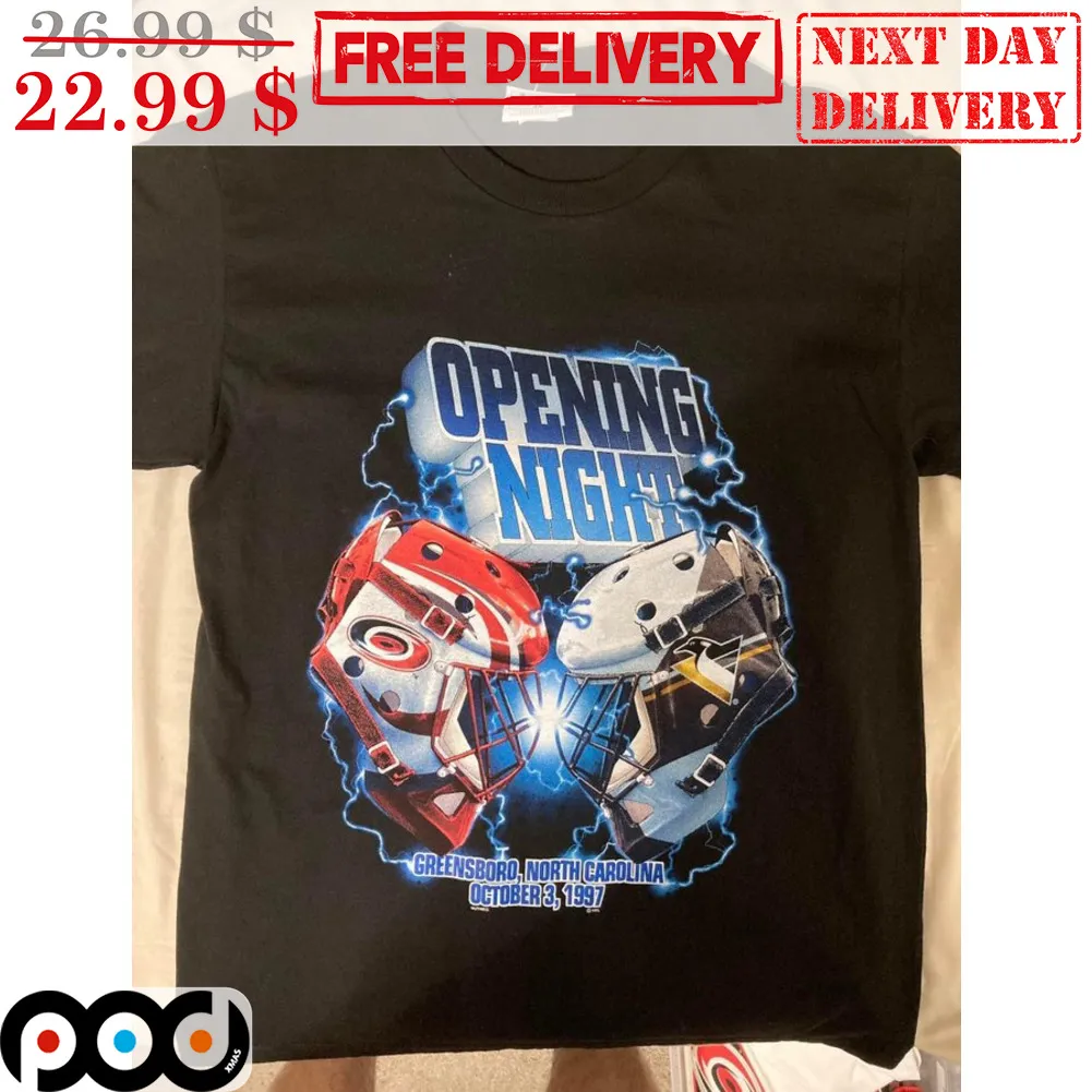 Opening Night Greensboro North Carolina October 3 1997 Shirt