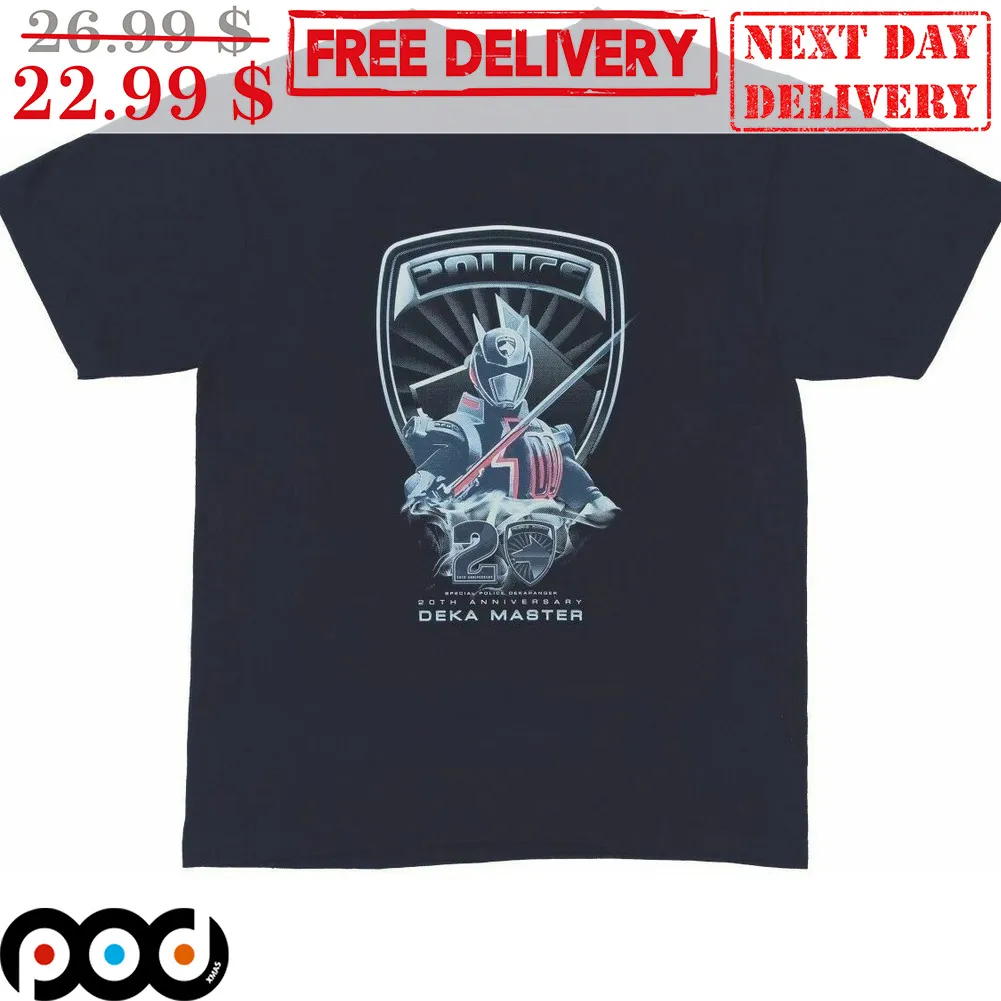 Power Rangers S.P.D. 20 Deka Master Shirt