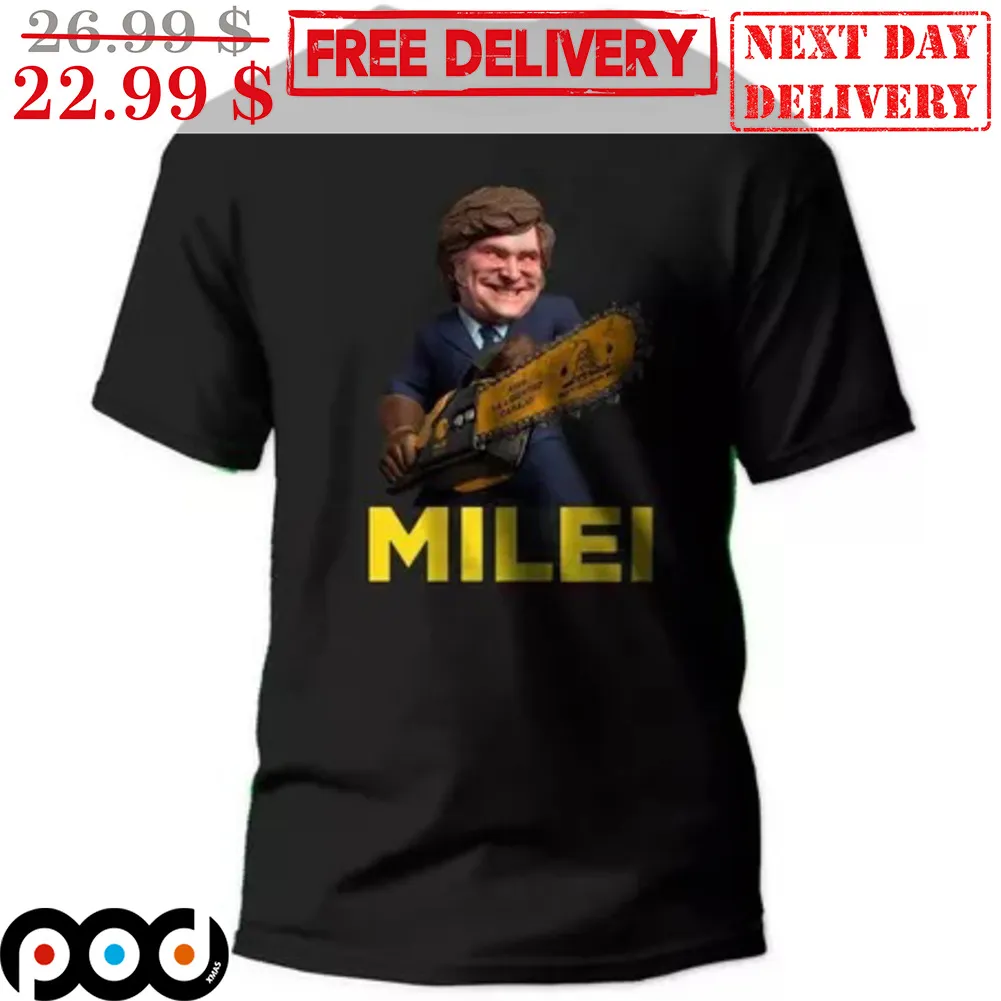 Remera Javier Milei Motosierra Shirt