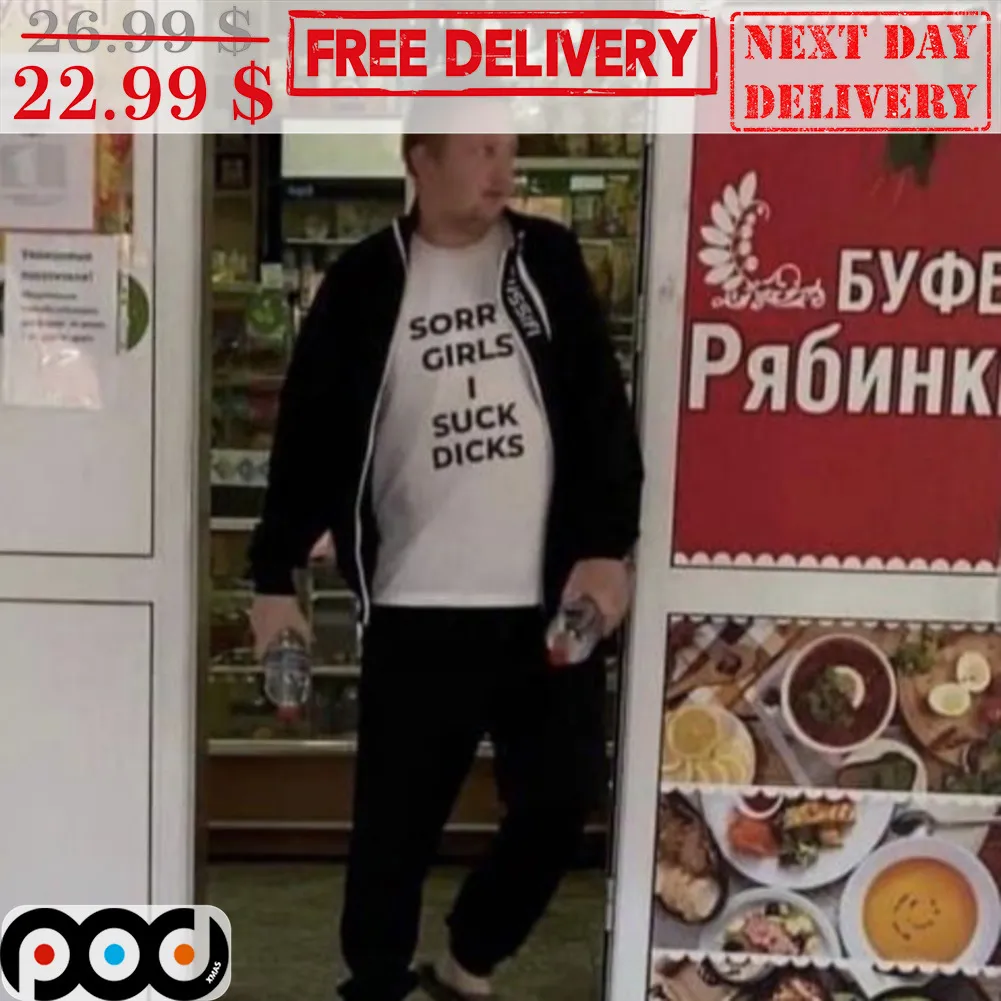 Sorry Girls I Suck Dicks Shirt