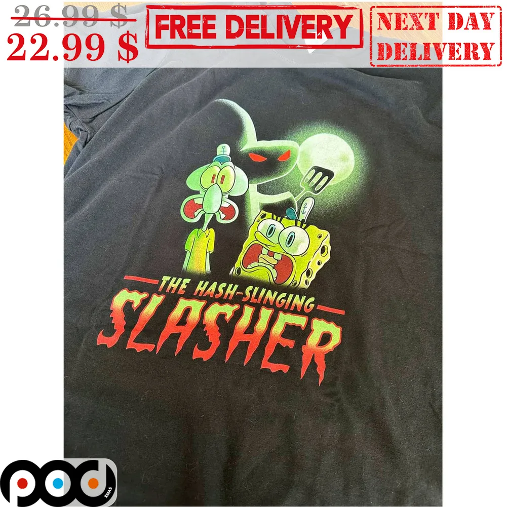 Spongebob The Hash-Slinging Slasher Shirt