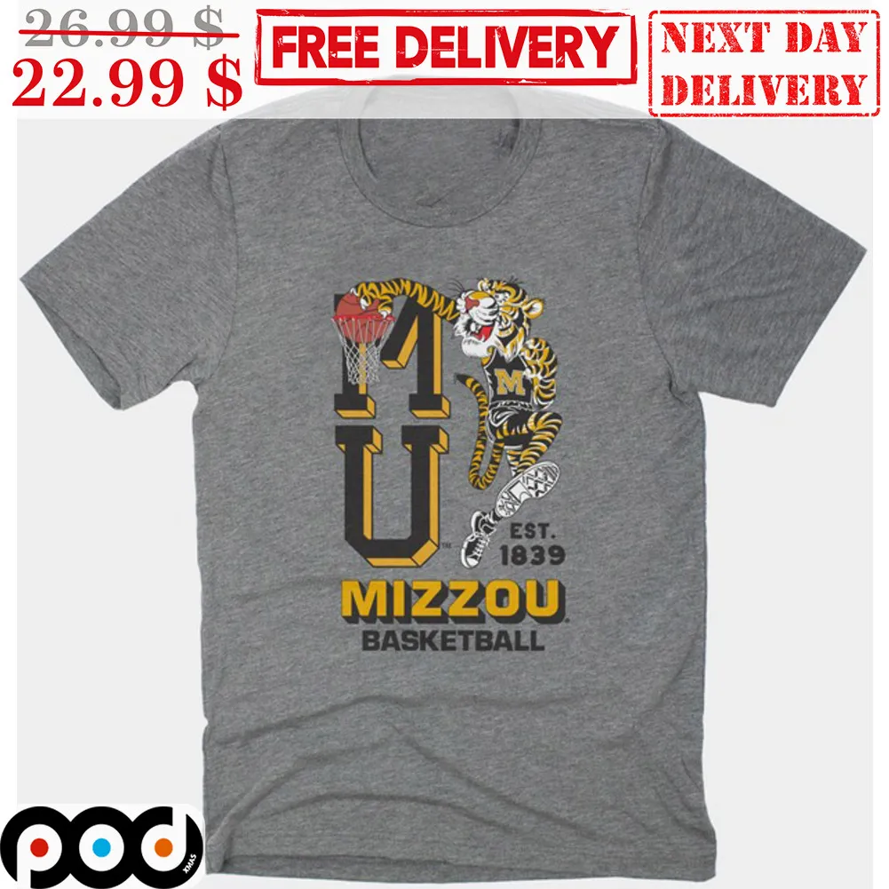 Missouri Tigers Mizzou Basketball EST 1839 Shirt