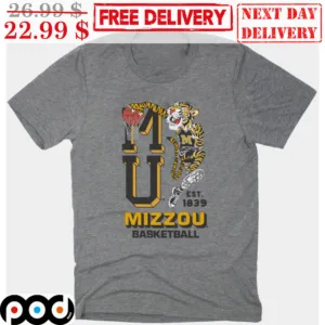 Missouri Tigers Mizzou Basketball EST 1839 Shirt