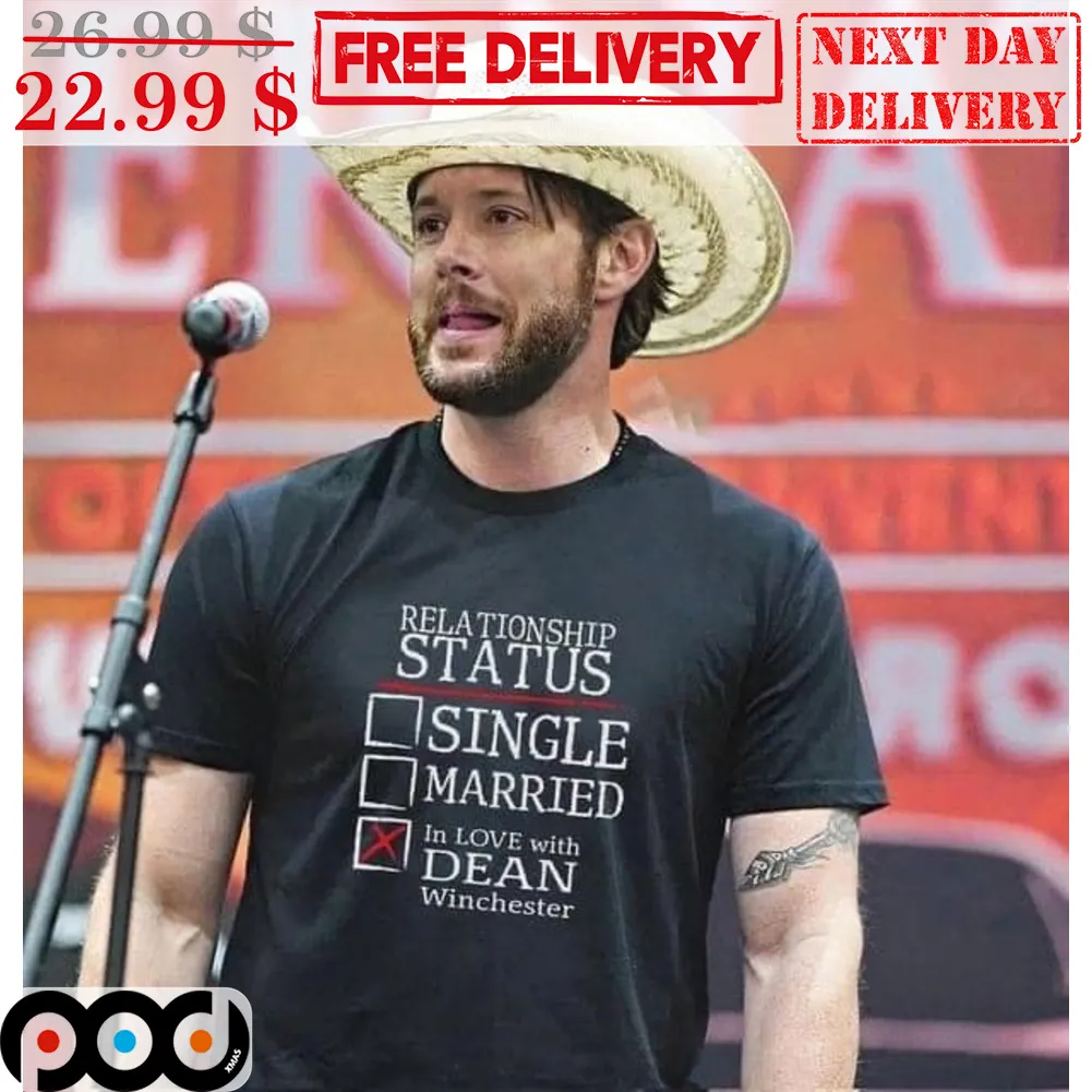 Relationship Status Single Married In Love With Dean Winchester Shirt