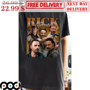 Rick Grimes The Walking Dead Vintage Shirt