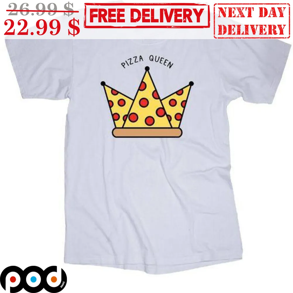 Crown Pizza Queen Shirt